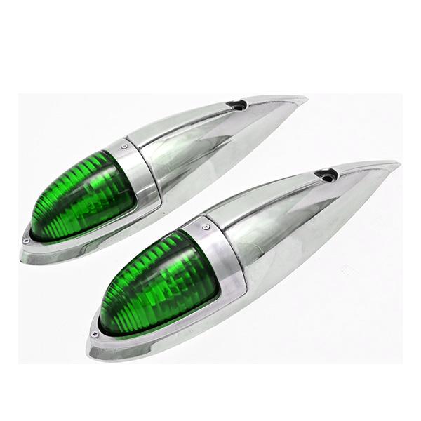 楽天市場】ナマズマーカー 2個set 緑 12V 24V ナマズランプ 送料無料