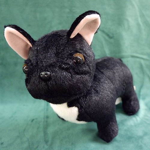 楽天市場】フレンチブルドッグ BLACK体長18cm 体高13cm 頭の高さ19cm