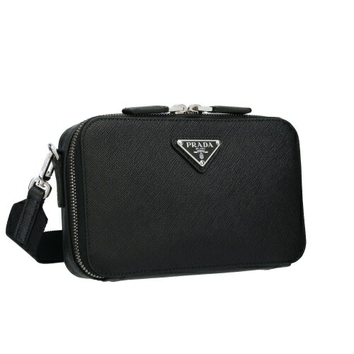 楽天市場】プラダ ショルダーバッグ メンズ ブラック PRADA 2VH173 V