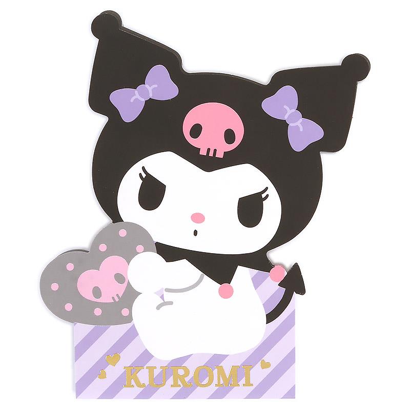 楽天市場】クロミ キャラクター形メモ メモ帳 サンリオ sanrio