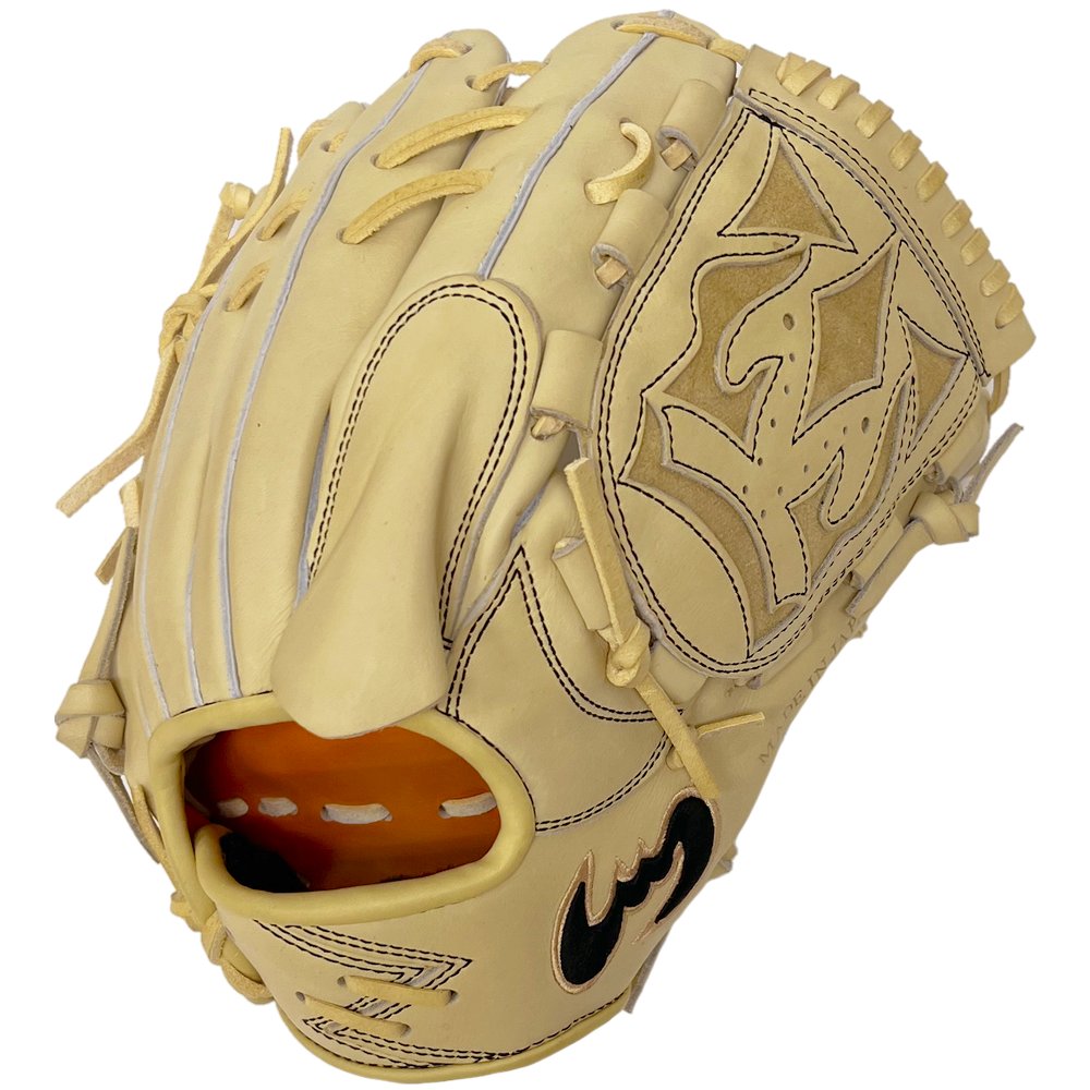 お*ん様 Zeems軟式グローブ 右手用 ベージュ Zeems軟式グローブ 右手用