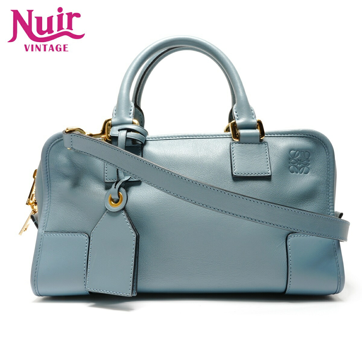 楽天市場】ロエベ アマソナ 28（カラーブルー）（ハンドバッグ