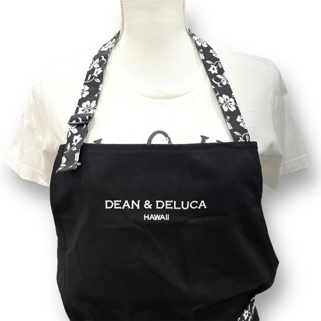 楽天市場】【DEAN&DELUCA】ハワイ限定 エプロン 首紐調整タイプ 黒