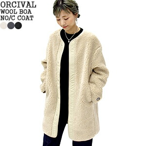 楽天市場】【2024AW】オーシバル/オーチバル/ORCIVAL ウールボアノー