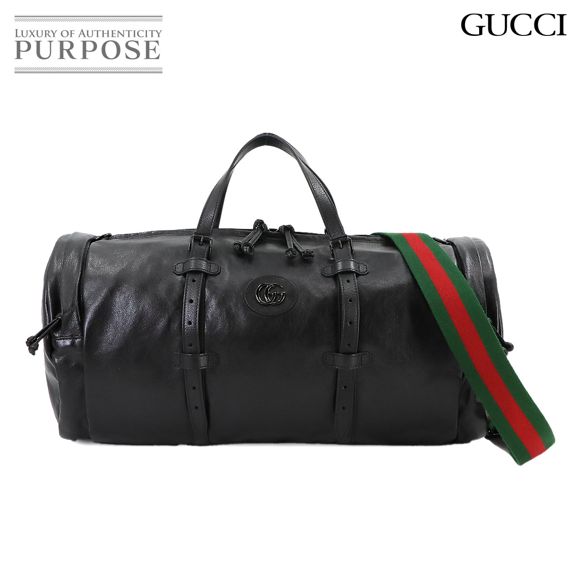 楽天市場】【未使用 展示品】 グッチ GUCCI ダブルG 2way ボストン