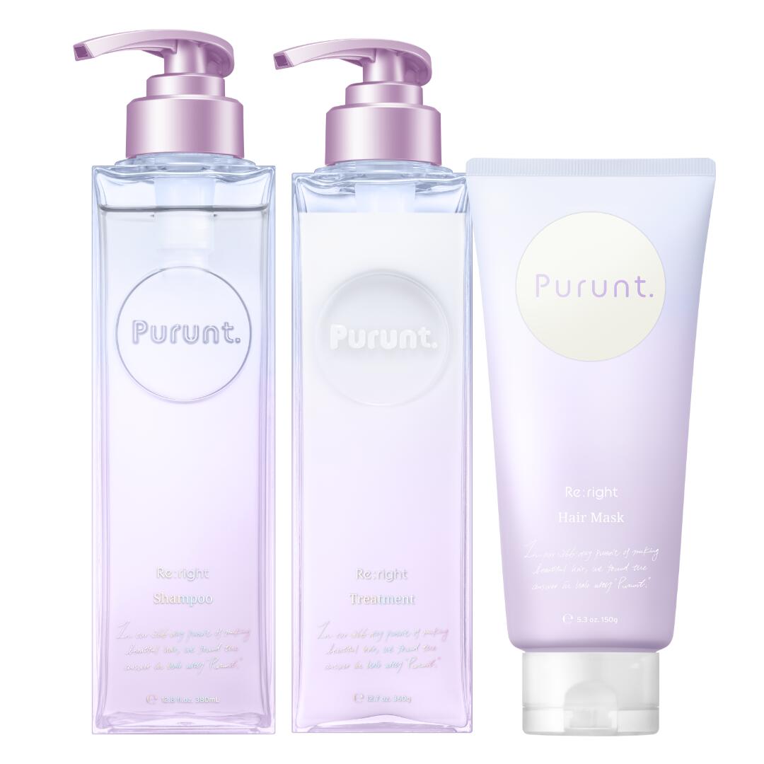 楽天市場】プルント Purunt シャンプー トリートメント ヘアマスク 3点
