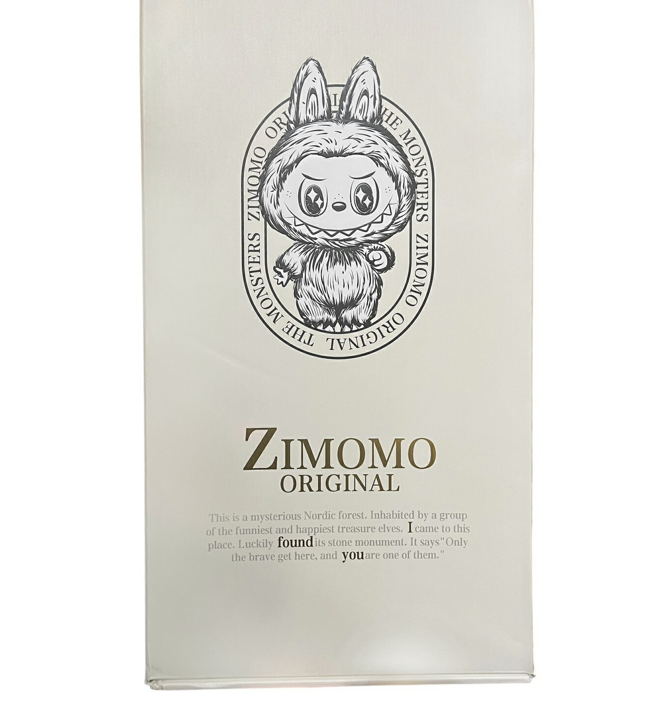 楽天市場】POP MART THE MONSTERS (ZIMOMO) I FOUND YOU Plushポップ