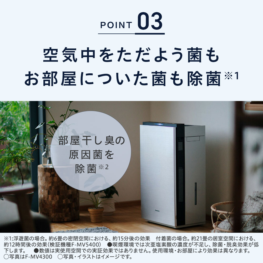 楽天市場】【公式店】パナソニック 次亜塩素酸 空間除菌脱臭機