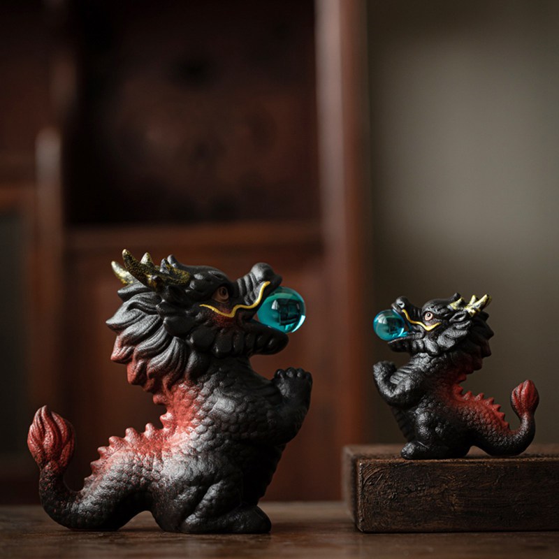 楽天市場】可愛い 龍の置物 干支 たつ 辰 竜 陶器 龍神 開運 干支飾り