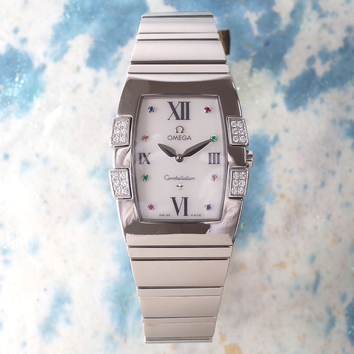 楽天市場】箱保証書 オメガ コンステレーション クアドレラ 1586.79 SS