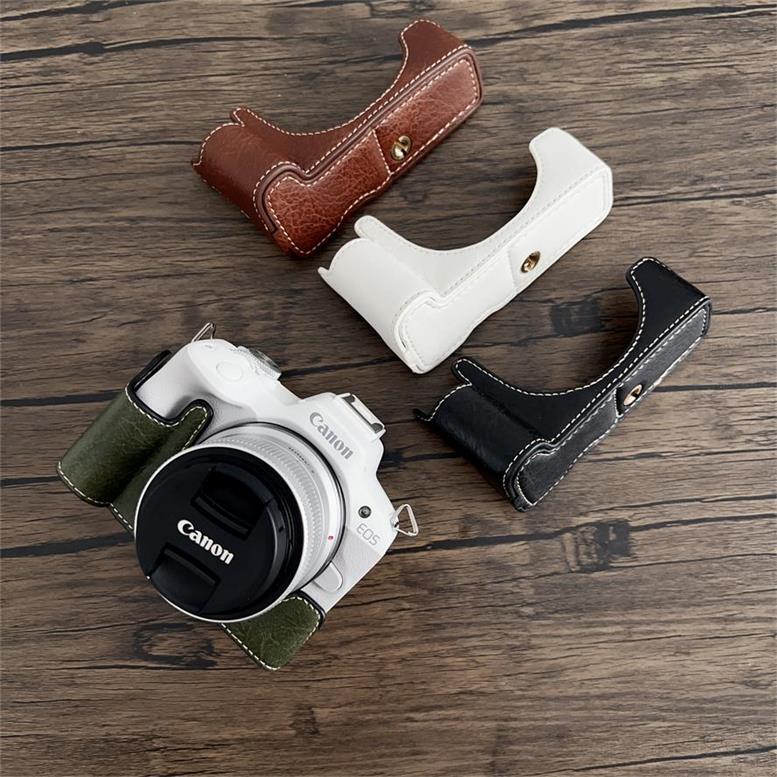楽天市場】Canon EOS R100とEOS R50 併用 カメラケース レザーケース