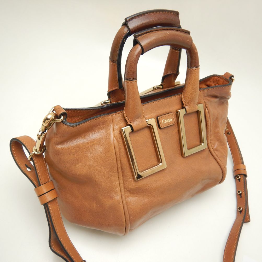 楽天市場】クロエ Chloe エテル 01-12-50-65 ハンドバッグ 2WAY レザー