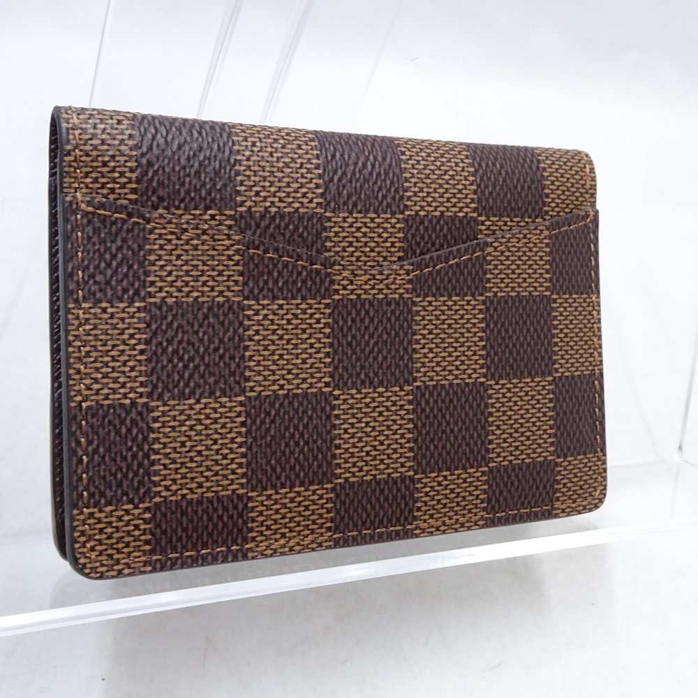 楽天市場】ルイヴィトン LOUIS VUITTON カードケース ダミエ エベヌ