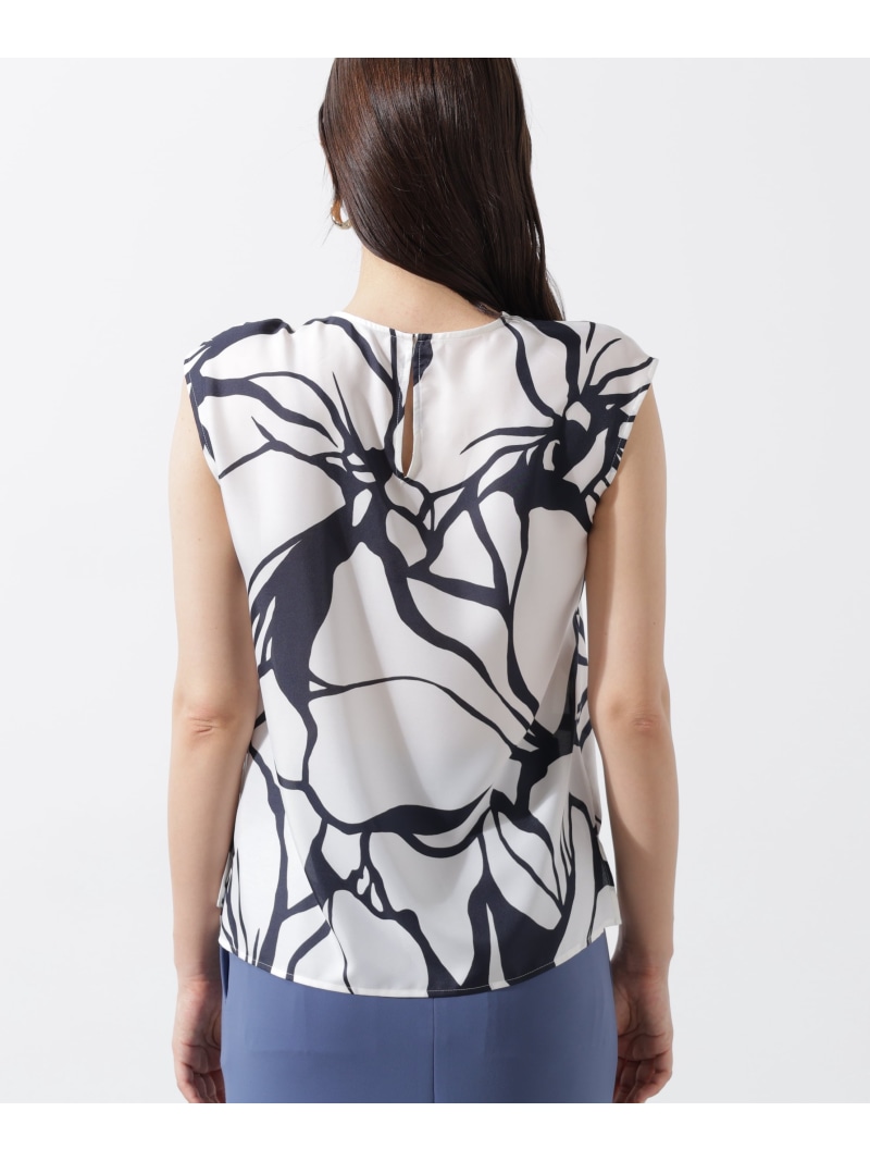 楽天市場】【SALE／30%OFF】アートフラワープリントブラウス