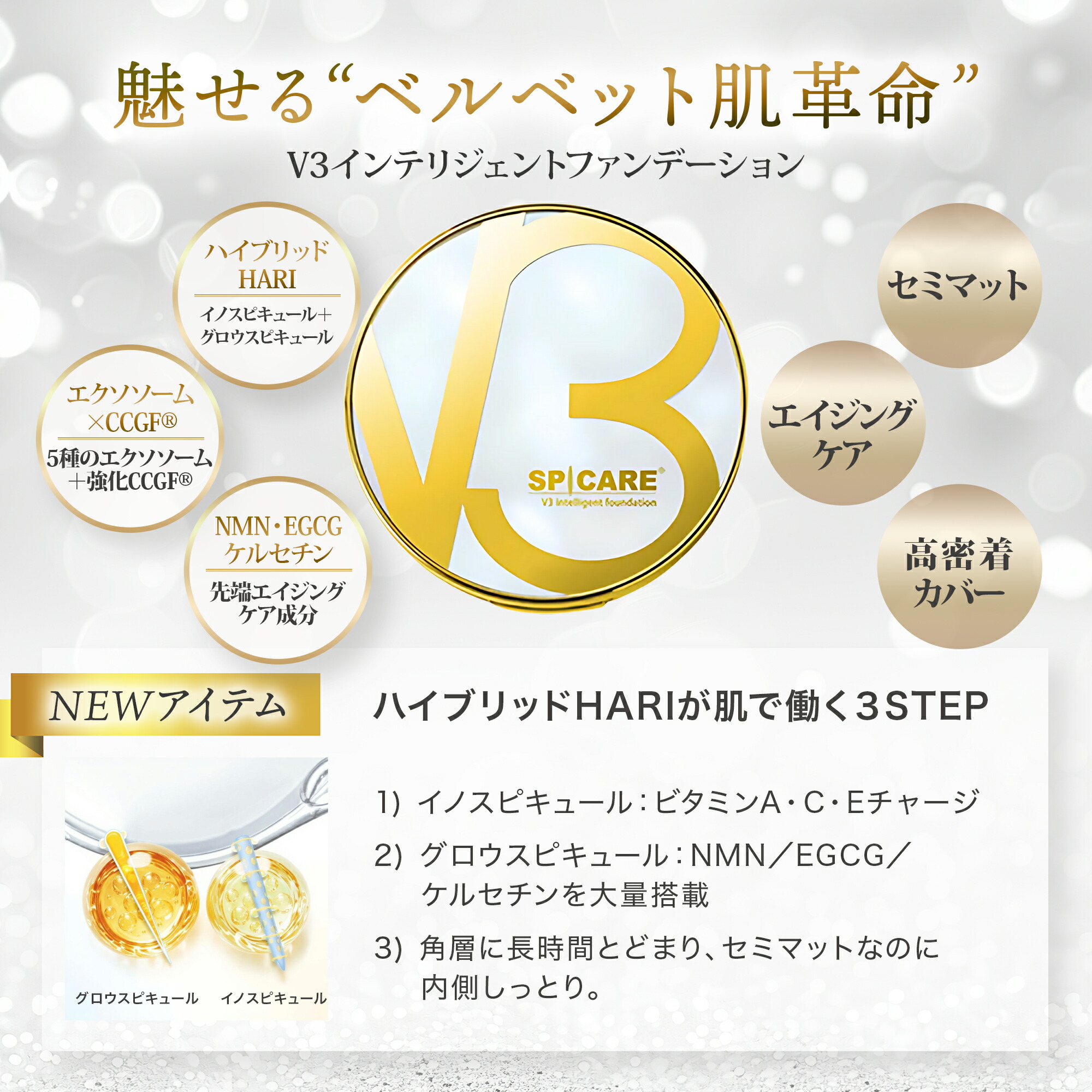 楽天市場】【正規品 ロットNo付】最安値保障 SPICARE スピケア V3