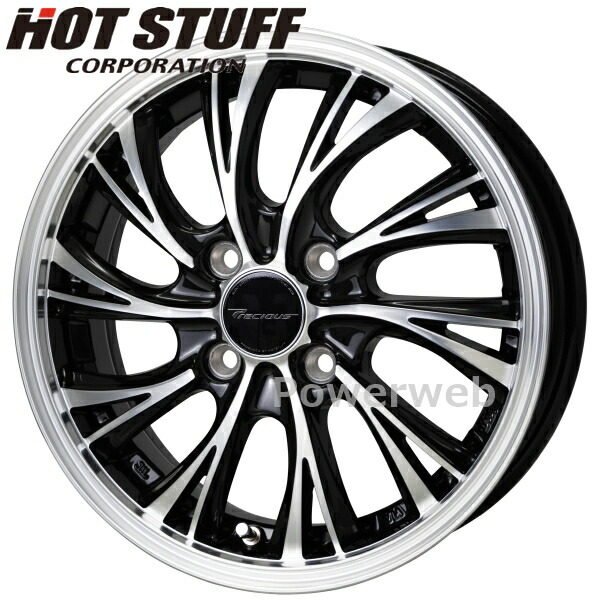 楽天市場】[ホイール1本(単品)] Precious HS-2 14インチ×4.5J PCD：100