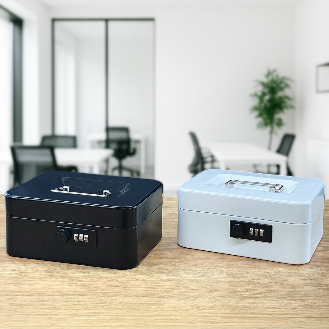 楽天市場】VOICE 手提げ金庫 ダイヤル式ロック A6 スチール収納