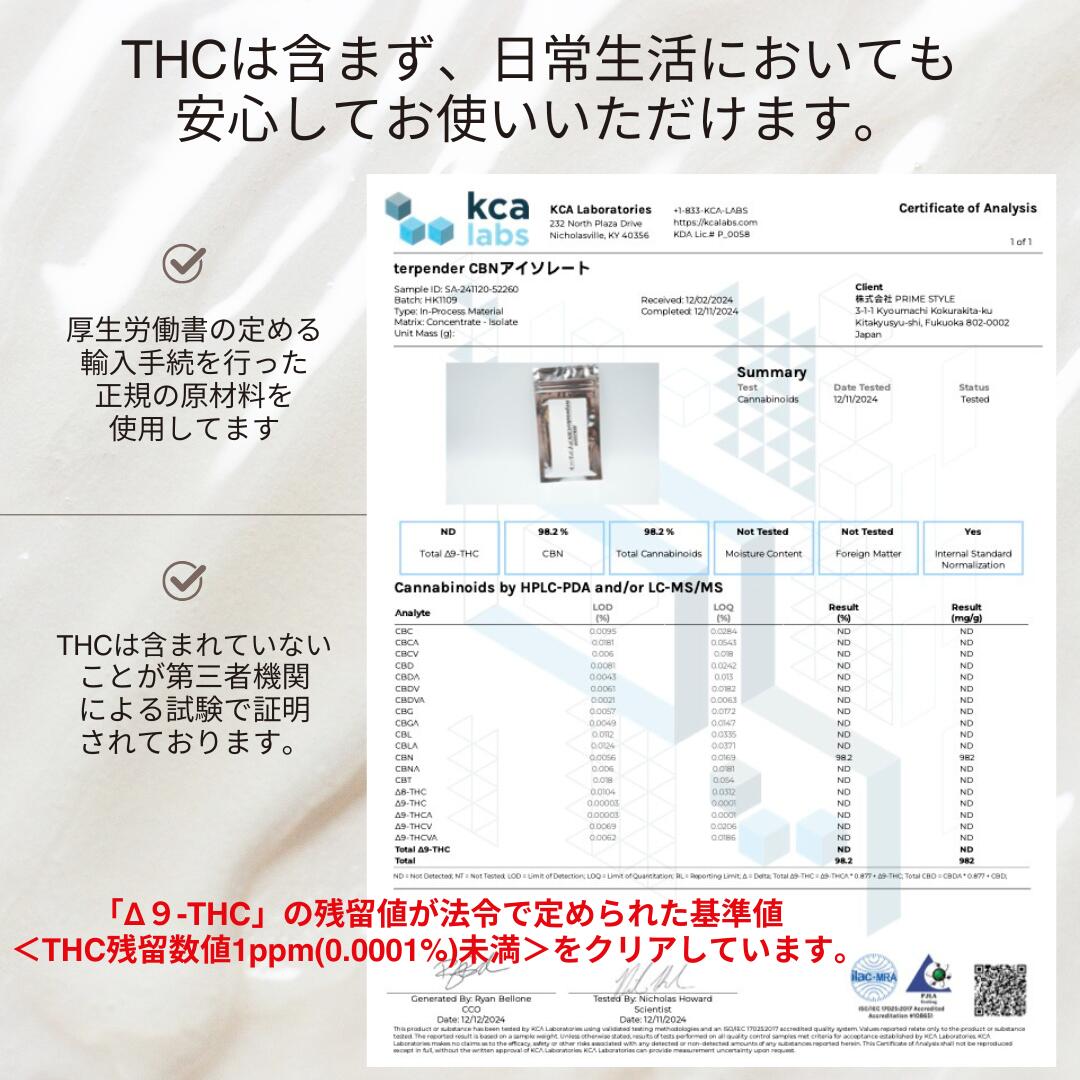 楽天市場】【2buy半額!!50％OFFクーポン配布中】CBN パウダー 1g CBN