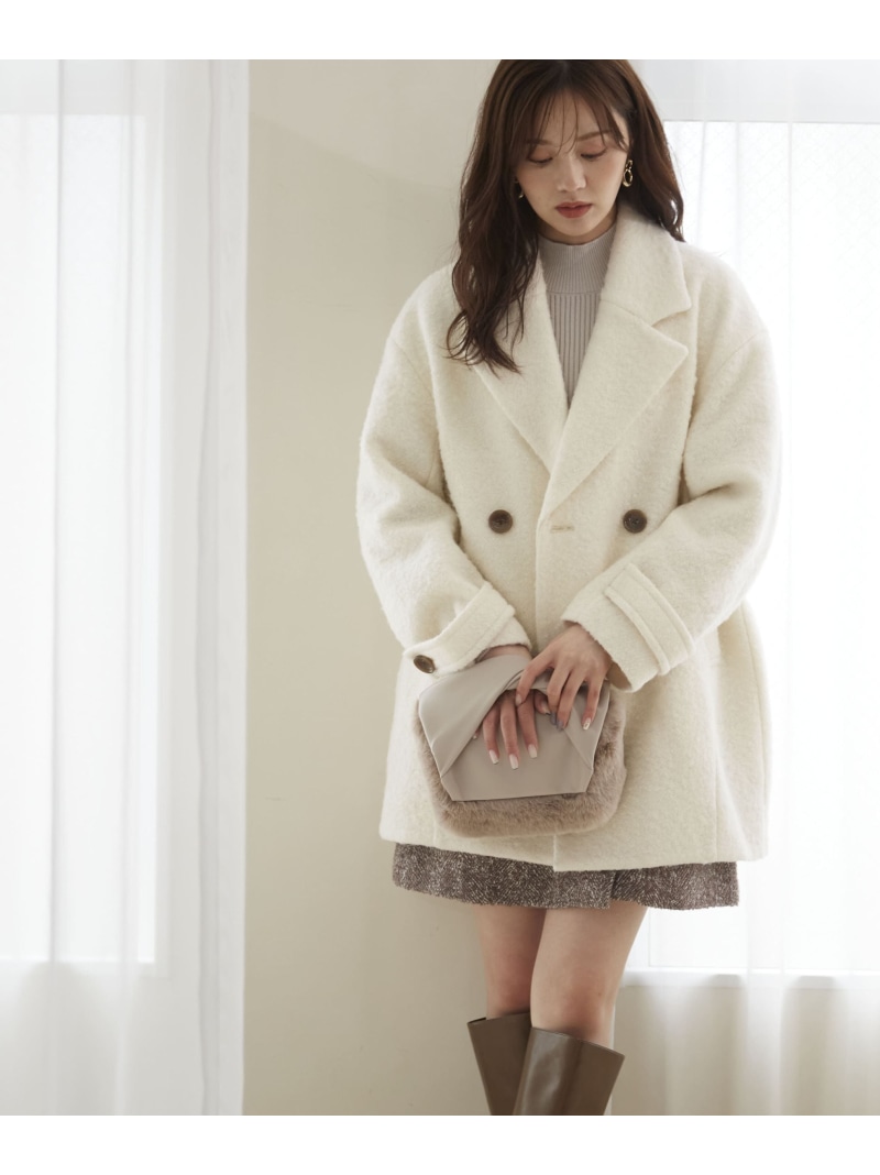 楽天市場】【SALE／50%OFF】コクーンループコート 24AW PROPORTION