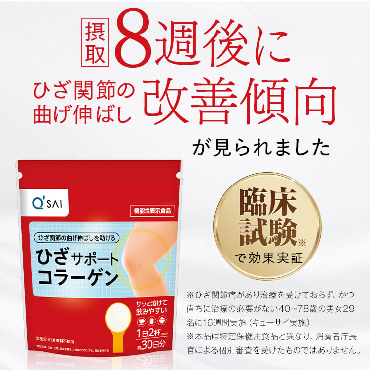 楽天市場】【公式】 キューサイ ひざサポートコラーゲン 150g (約30日