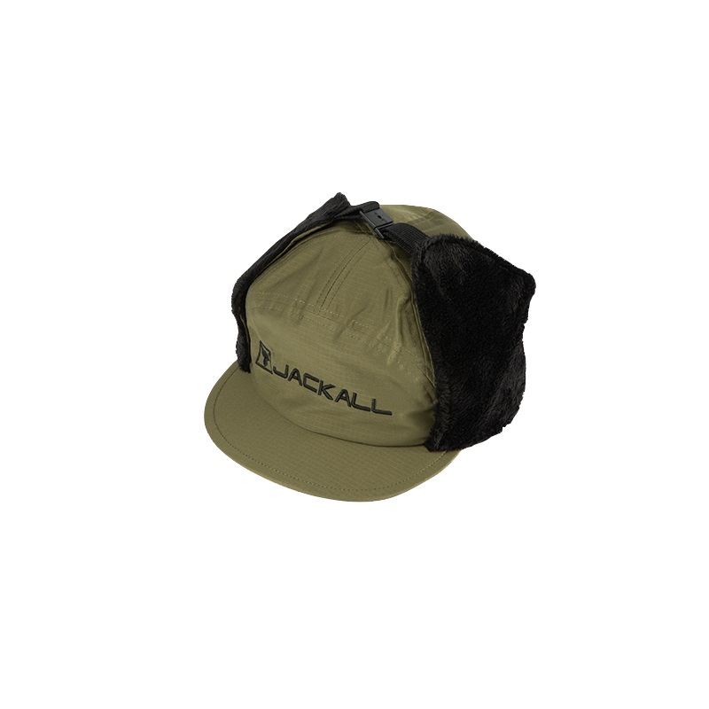 楽天市場】ジャッカル イヤーフラップキャップ オリーブ | 釣具 釣り