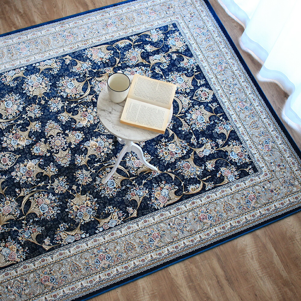 楽天市場】【225万ノット】高級 ウィルトン織 絨毯 カーペット ラグ