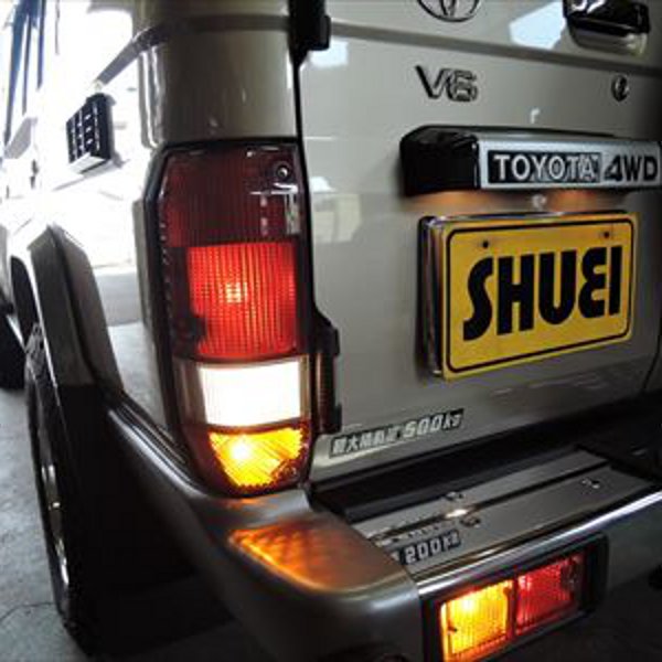 楽天市場】トヨタ純正3色テールランプ・ランドクルーザー70系（再販車