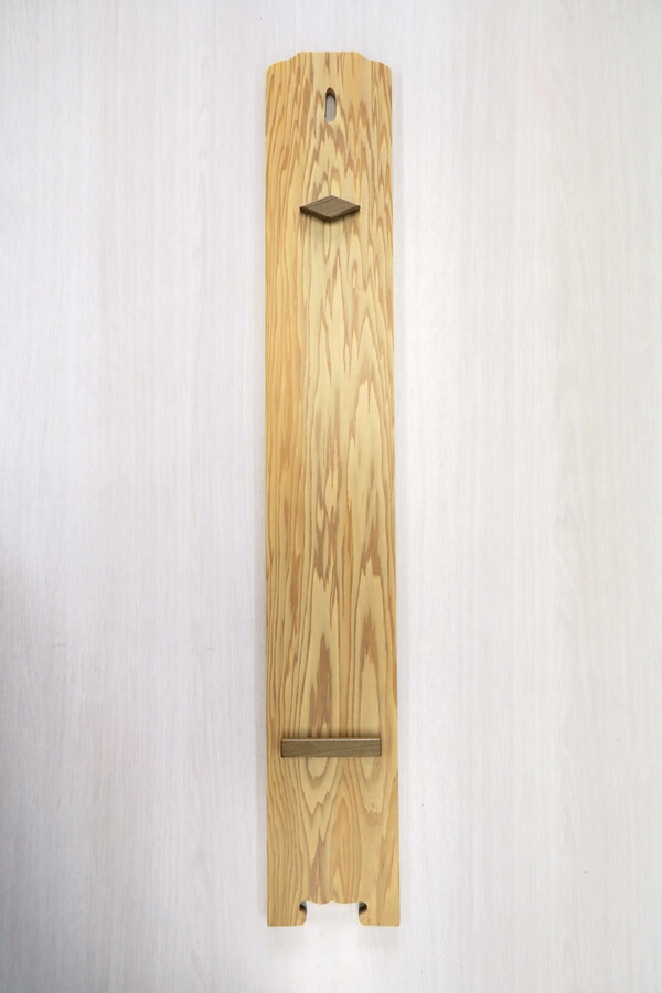楽天市場】天然木 国産杉 短冊掛け 短冊額 国産杉の無垢一枚板 木製