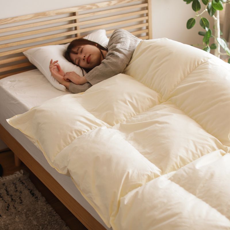 楽天市場】羽毛布団 スタンダードタイプ ダブル 190×210cm 掛け布団