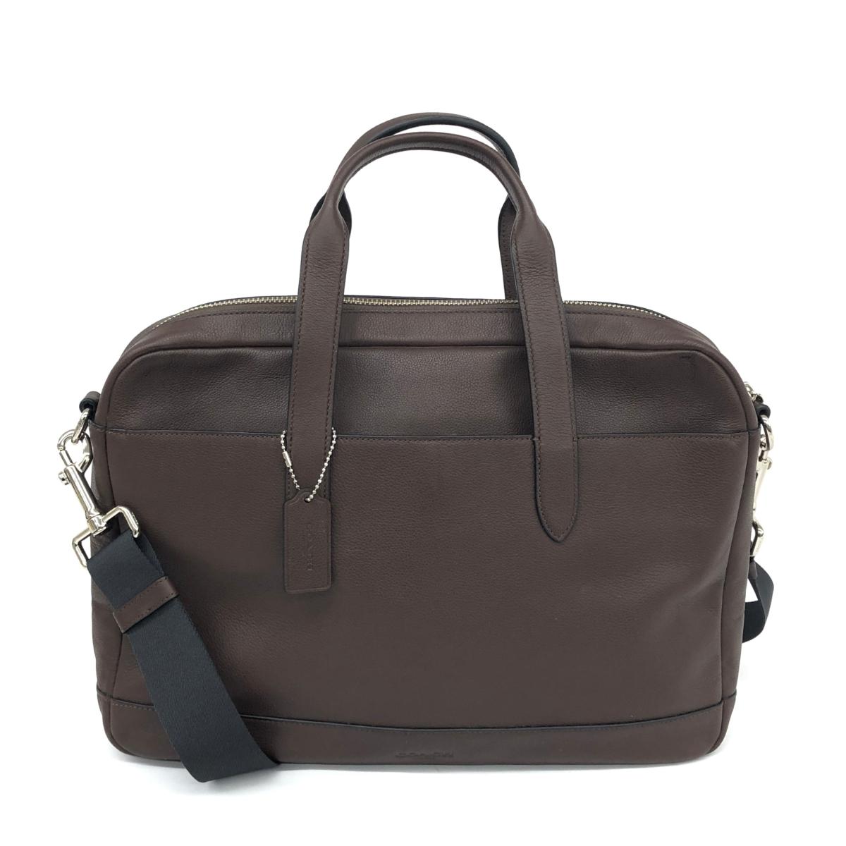 楽天市場】COACH コーチ 2WAYビジネスバッグ 美品 F22529 ダーク