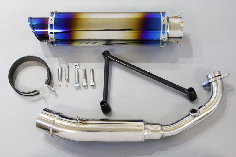 楽天市場】HMS ヤマハ シグナスX125 台湾5期仕様 バイクマフラー O2