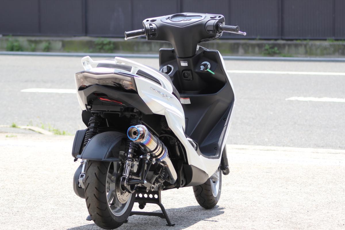 楽天市場】シグナスX SR バイクマフラー 4型 5型 EBJ-SEA5J 2BJ-SED8J