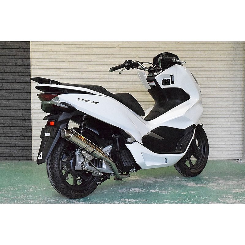 楽天市場】Realize PCX125 PCX150 バイクマフラー 2BJ-JF81 2BK-KF30