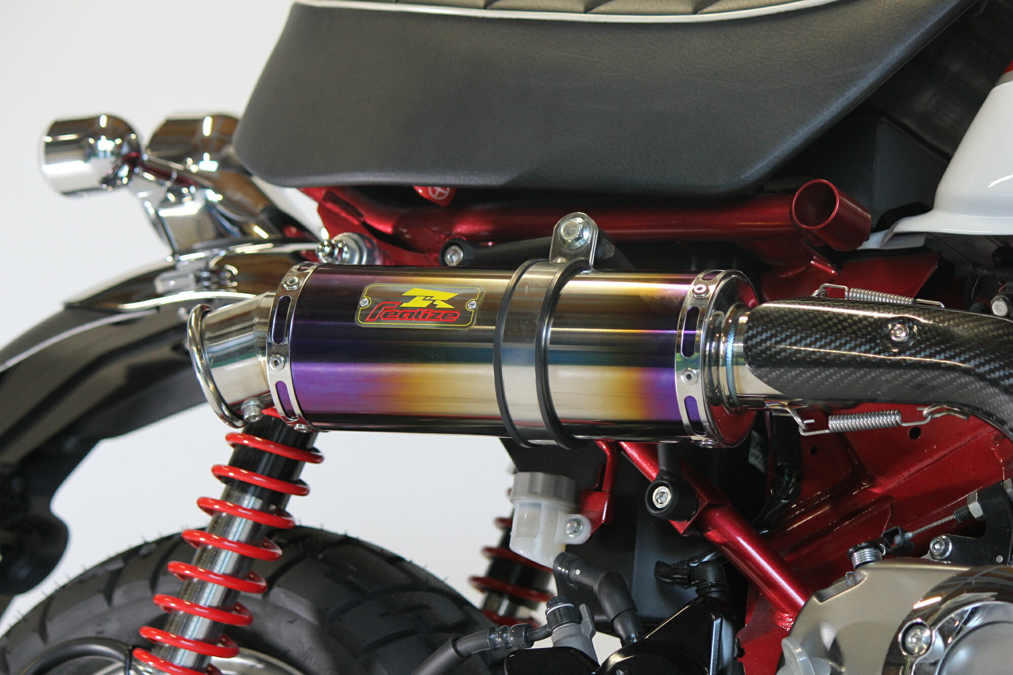 楽天市場】Realize モンキー125 バイクマフラー 2BJ-JB02 8BJ-JB03