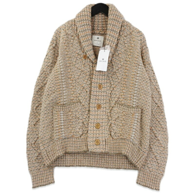 楽天市場】【中古】未使用 Snow Peak スノーピーク Alpaca Mixed Knit