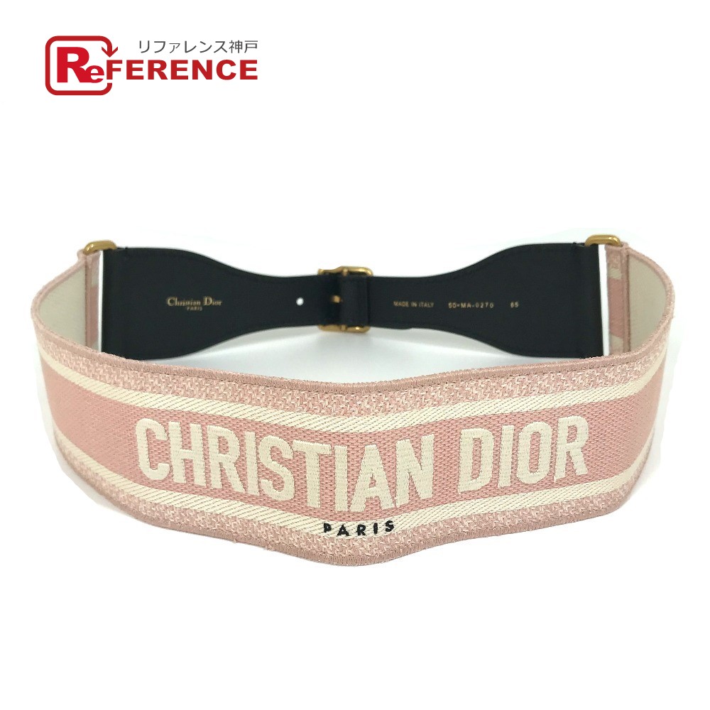 楽天市場】Dior ディオール エンブロイダリー ロゴ 太ベルト 幅広