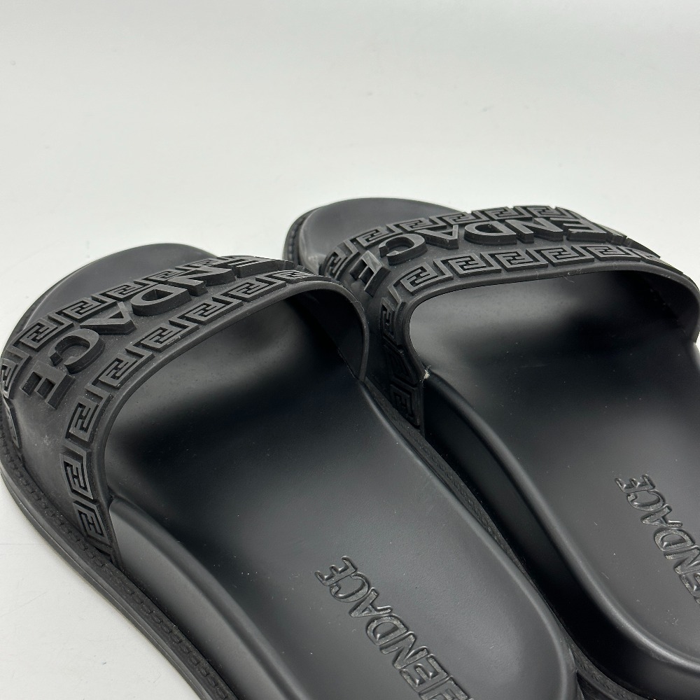 未使用 FENDACE FENDI VERSACEラバーサンダル ブラック 35 楽天市場