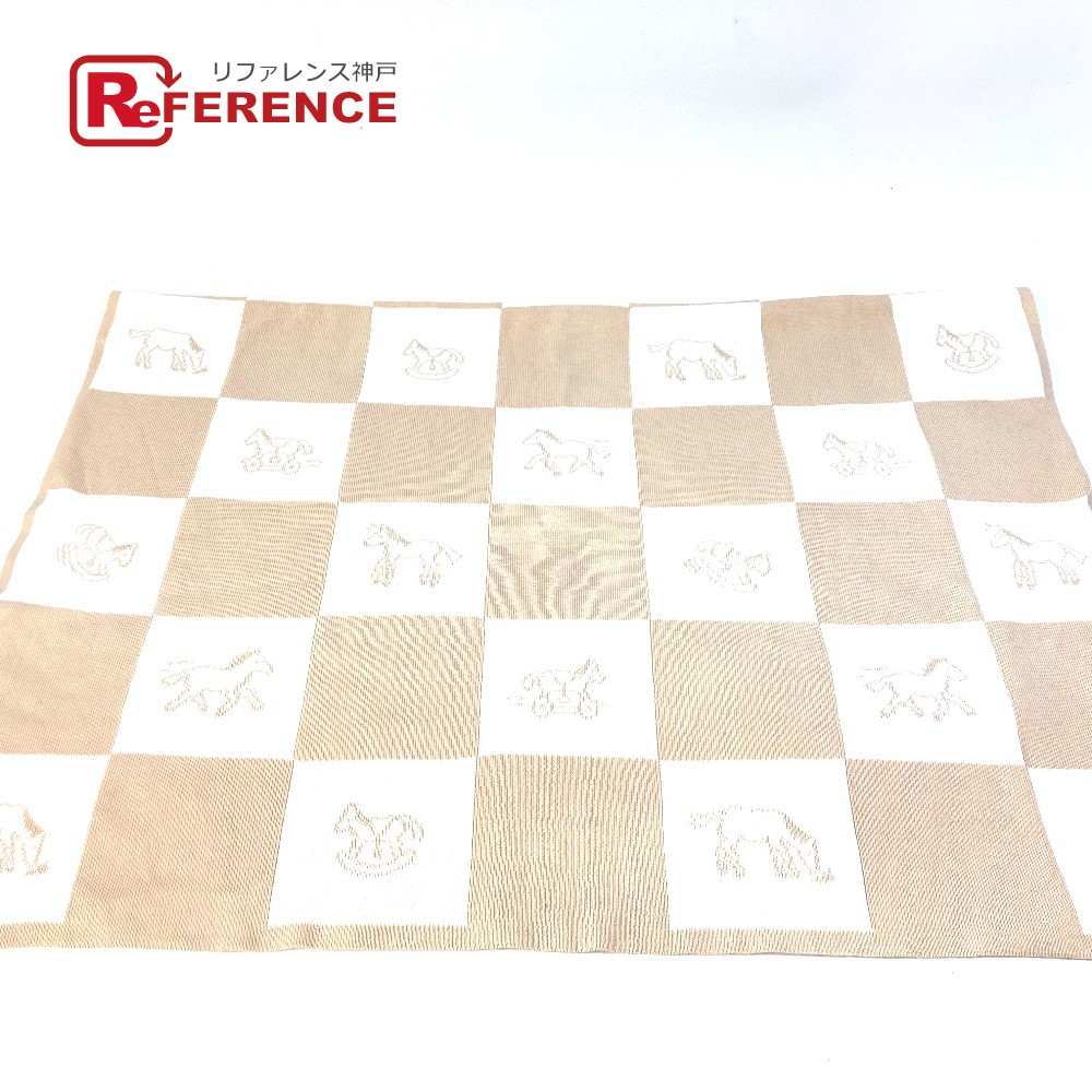 楽天市場】HERMES エルメス ベビー BABY 赤ちゃん アダダ 馬 毛布