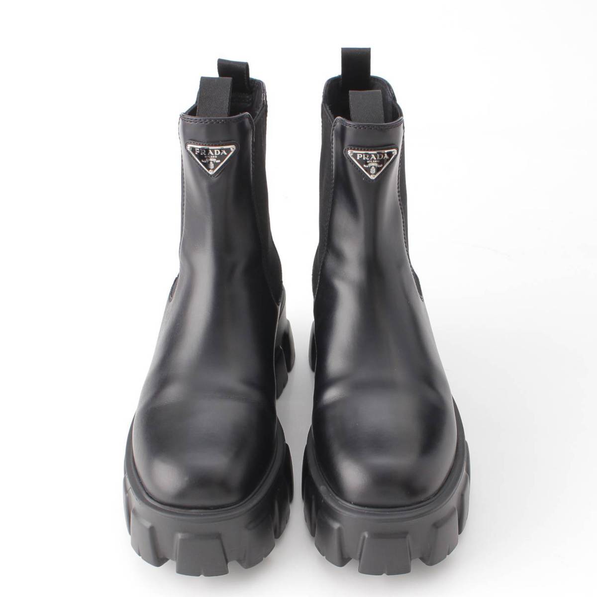 楽天市場】【プラダ】Prada モノリス ブラッシュドレッザー サイドゴア