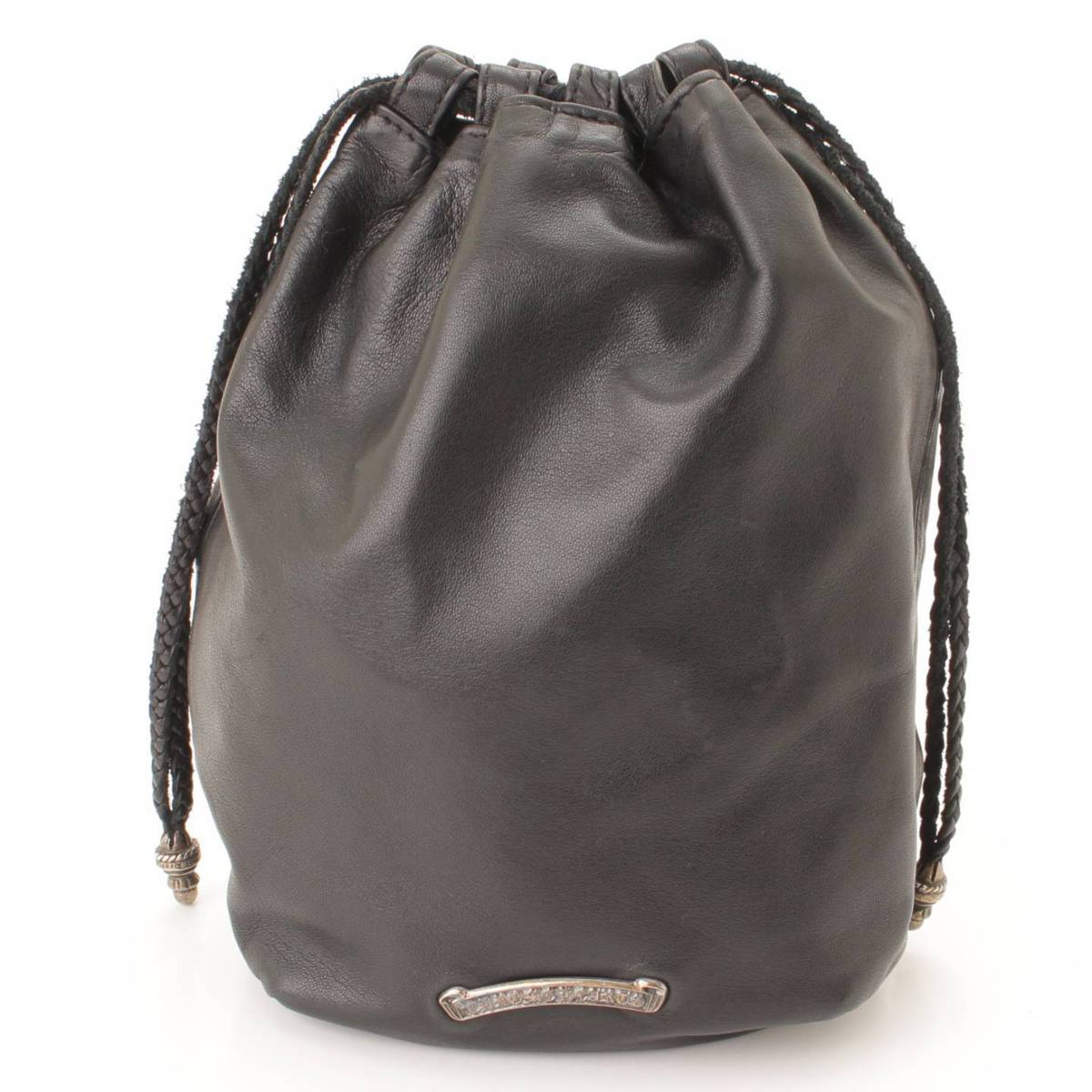 楽天市場】【クロムハーツ】Chrome Hearts レザー ドローストリング