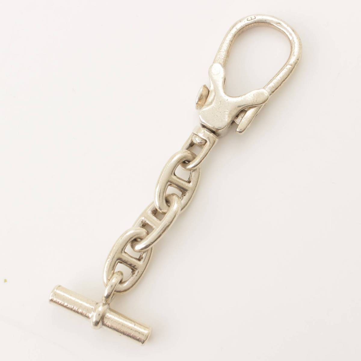 希少 エルメス デクリック キーホルダー キーリング シルバー925 Ag