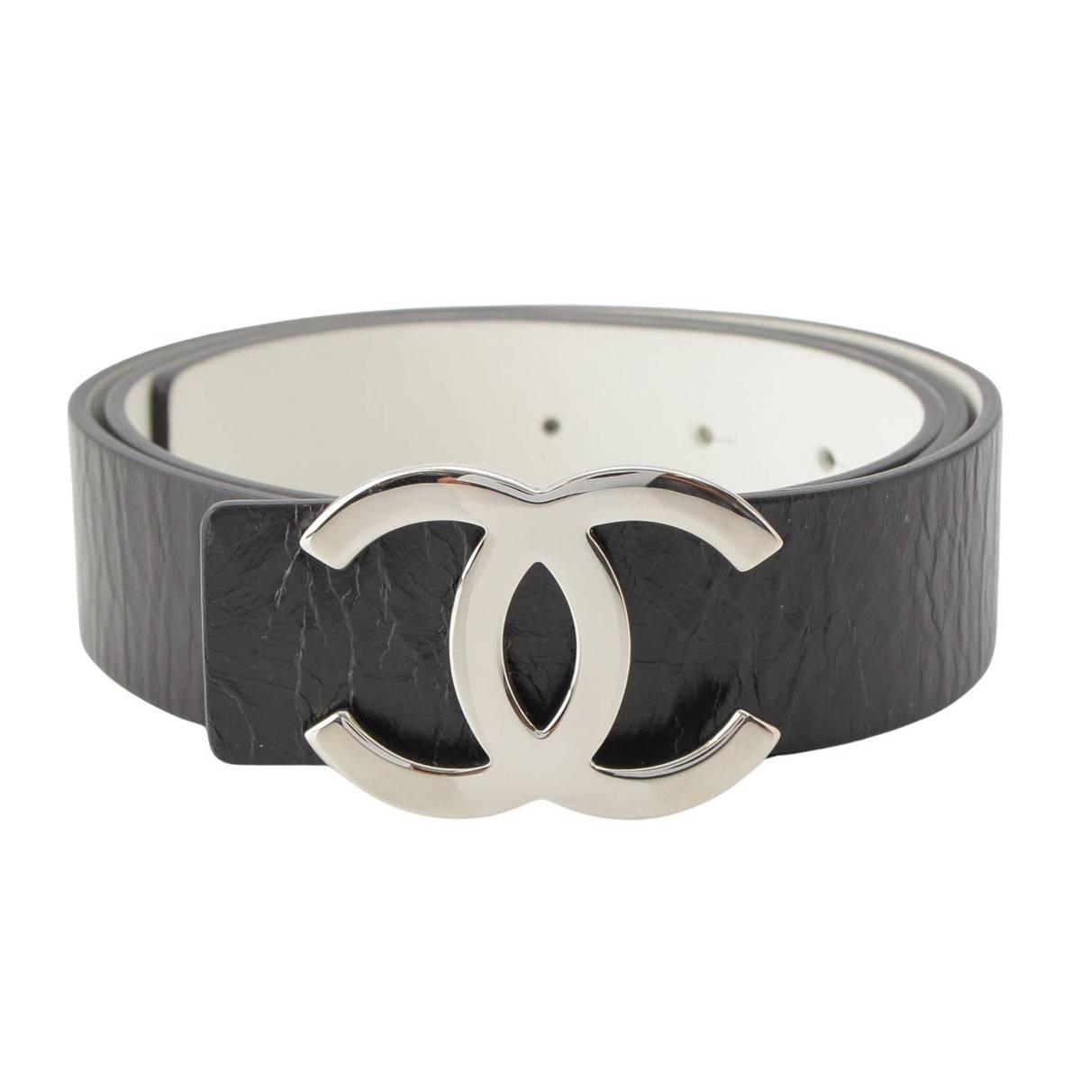 楽天市場】【シャネル】Chanel ココマークバックル ロゴ レザー