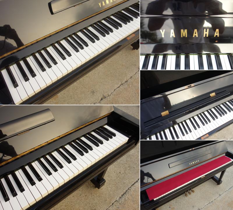 楽天市場】【中古】K▽ヤマハ ピアノ 88鍵盤 椅子 アップライト U3H