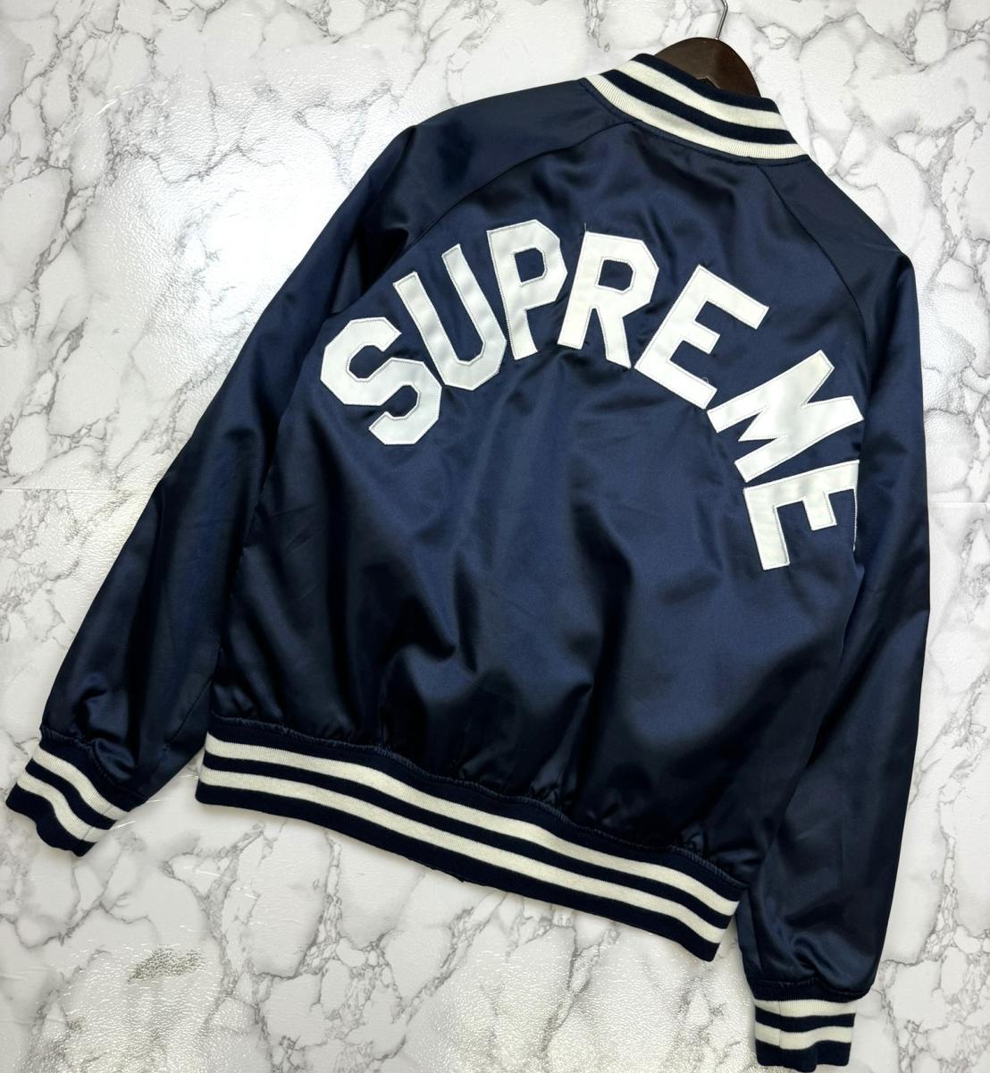 楽天市場】【中古】 SUPREME （ｼｭﾌﾟﾘｰﾑ） Champion Satin Jacket
