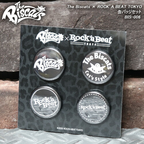 楽天市場】The Biscats/ザ・ビスキャッツ◇缶バッジセット◇BIS-006