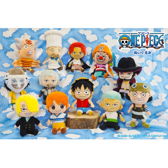 楽天市場】ぬいぐるみ 5種 選べる ワンピース ONE PIECE Sサイズ