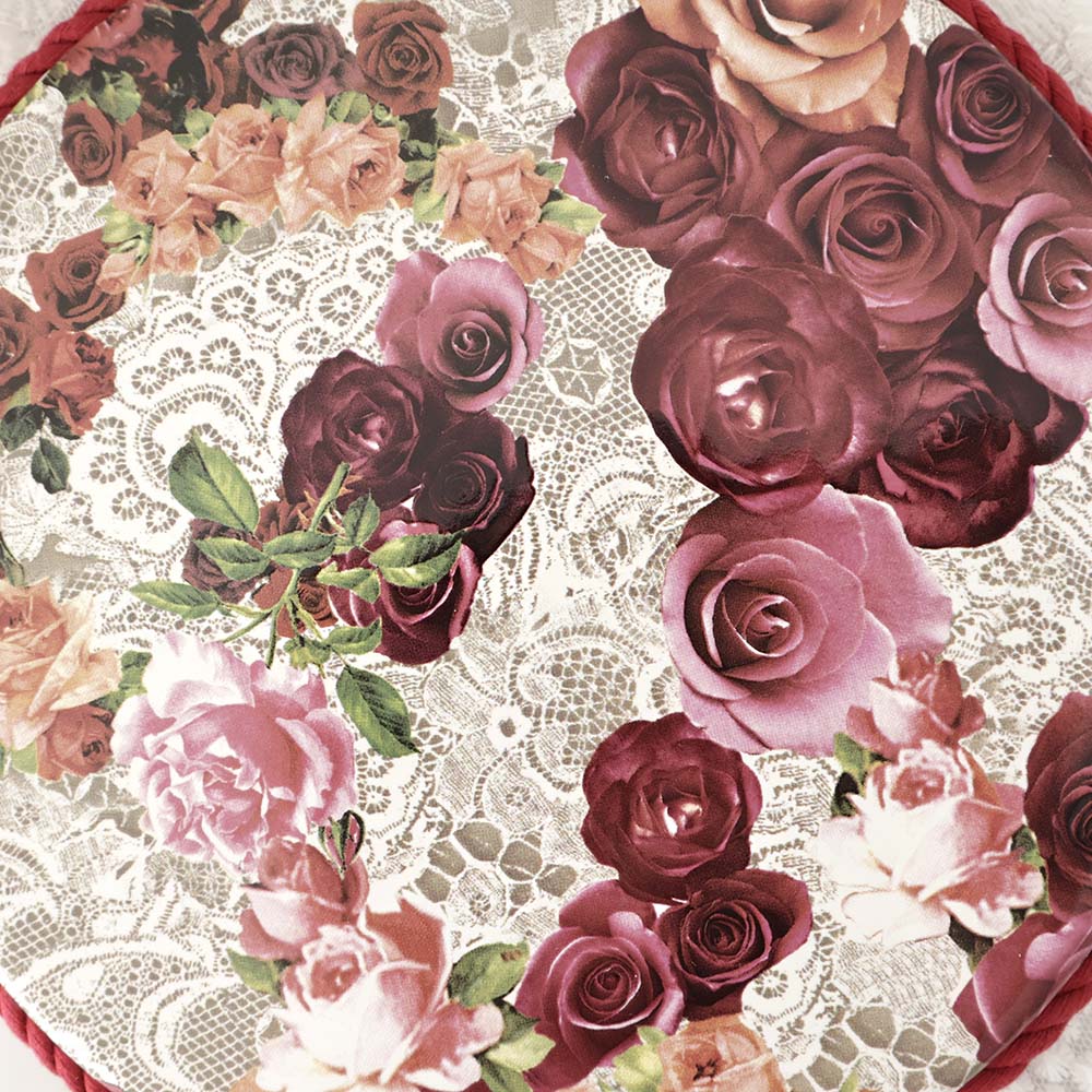 楽天市場】薔薇の鍋敷き マロンローズ エレガント 陶器 日本製