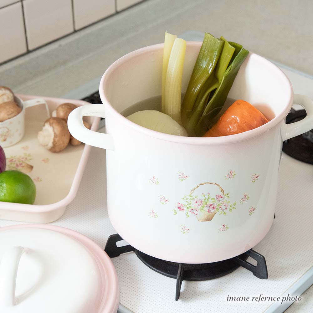 楽天市場】イマン ローズバスケット ライス缶 ライスストッカー 米びつ