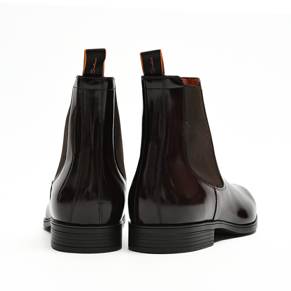 楽天市場】サントーニ Santoni アンティークドレザー チェルシーブーツ