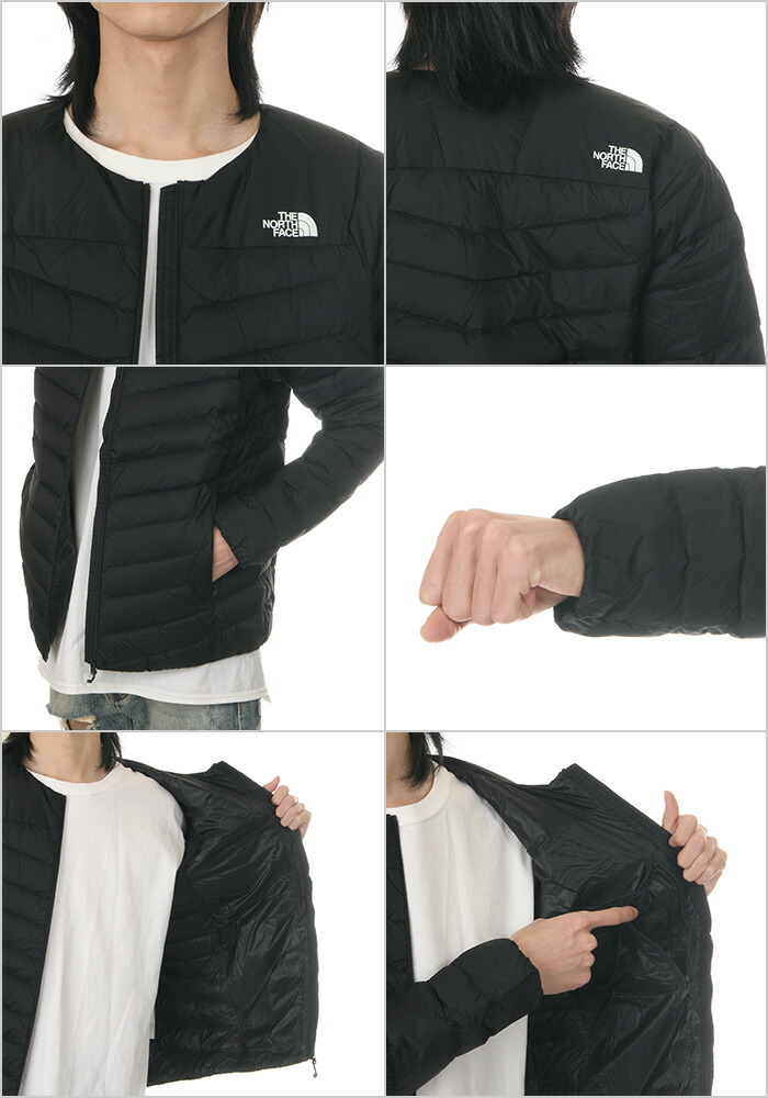 楽天市場】ノースフェイス ダウン ノーカラー ジャケット メンズ